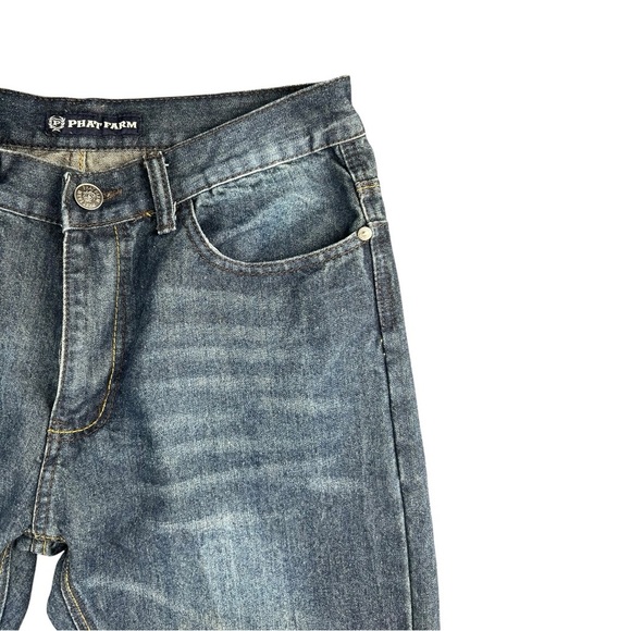 Phat Farm Vintage Y2K Men’s Hip Hop Baggy Jeans In Size 32”Wx32”L - Picture 4 of 6